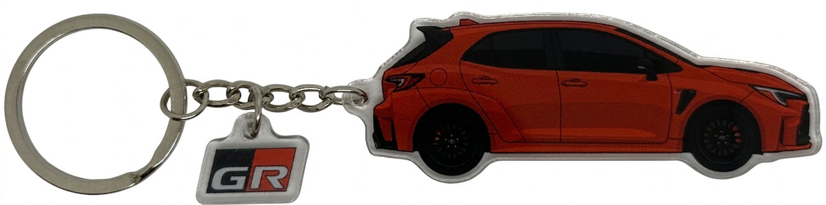 GR Corolla Keychain